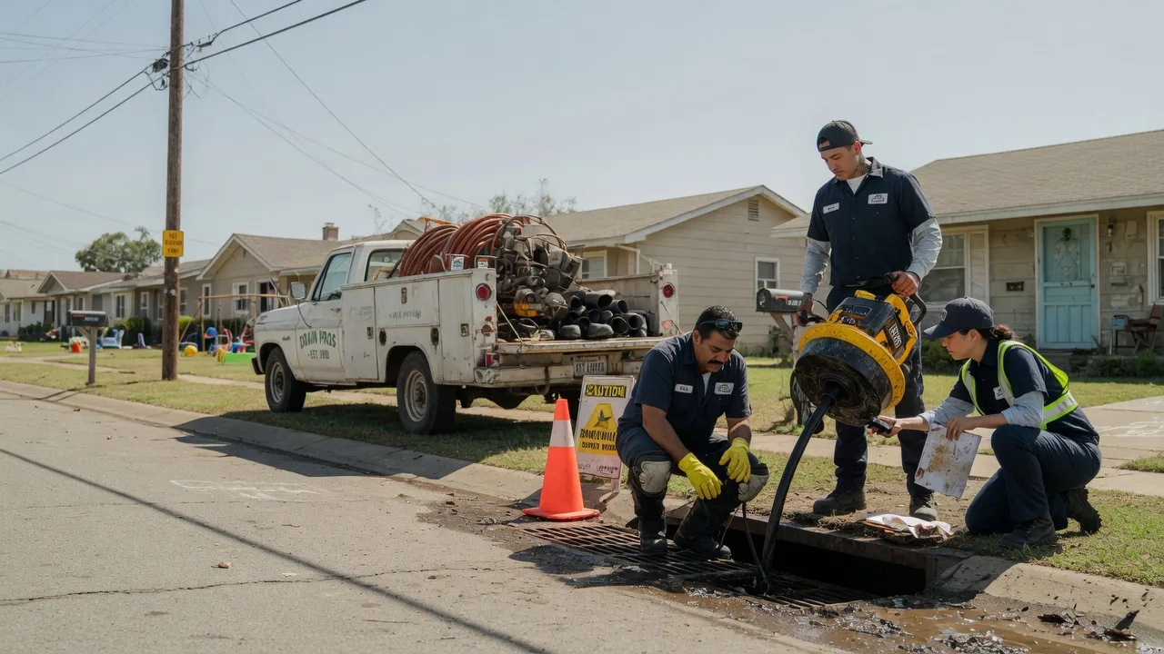 Drain Cleaning in West Columbia, TX near me